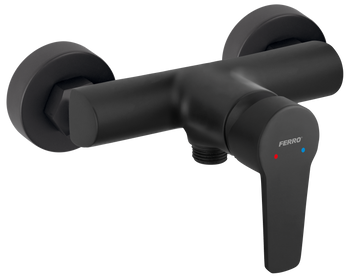 RITTO BLACK bateria natryskowa, bez zestawu natryskowego, czarny