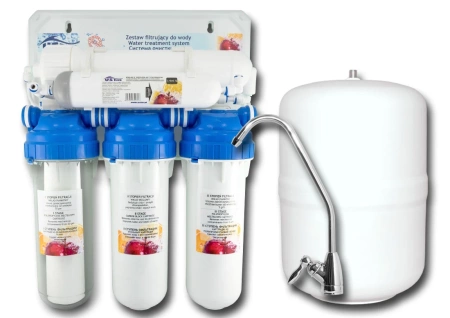 RO5-WFU : Odwrócona osmoza - 5-cio stopniowa - kompletny filtr kuchenny USTM RO5-USTM-WFU