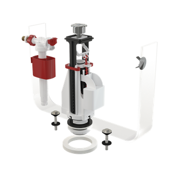 Komplet montażowy z dzielonym przyciskiem