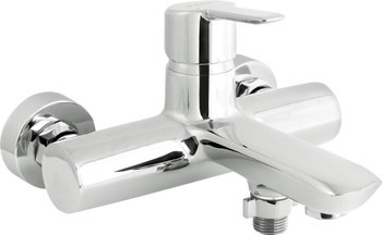 Bateria wannowa ścienna 1-uchwytowa chrom BQA 010N