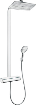 HG Raindance E Komplet prysznicowy 360 1jet EcoSmart z termostatem, Chrom