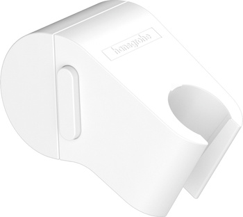 HG WallStoris Suwak z przyciskiem, Biały Matowy