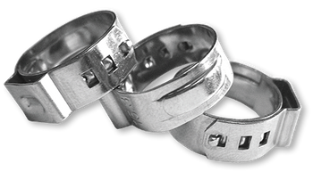 Obejma zaciskowa, W304 / 8,8-10,5mm / 5mm z jednym uchem