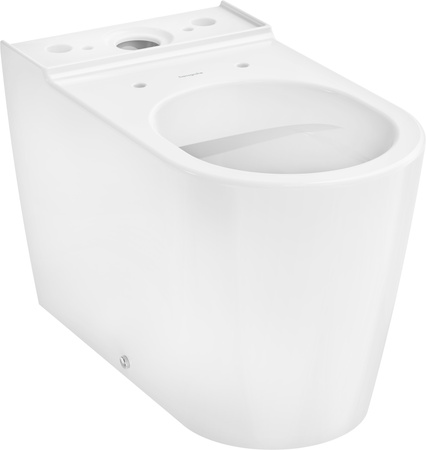 HG EluPura S Miska kompaktowa WC 640, przyścienna, odpływ poziomy/pionowy, AquaFall Flush, Biały