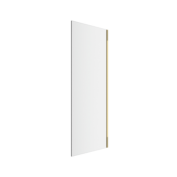 EXCELLENT Rols ścianka prysznicowa boczna 80 cm powłoka Clean Control, złoty połysk złoty połysk KAEX.2606.800.LP.GL