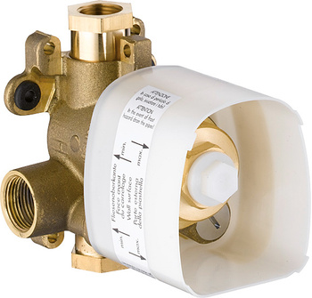 AX ShowerSolutions Zestaw podstawowy do modułu termostatycznego 120/120, podtynkowy