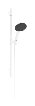 HG Raindance Alive Select S Zestaw prysznicowy 125 3jet EcoSmart z drążkiem Unica S Puro 65 cm, Biały Matowy