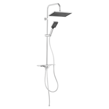 KANTO VL zestaw natryskowy z deszczownią, chrom