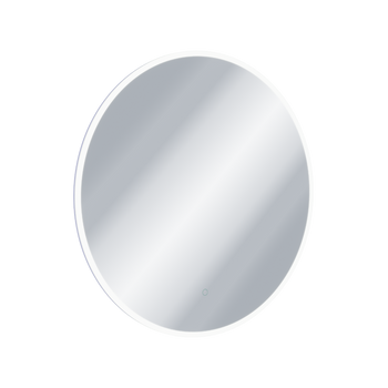 EXCELLENT Lumiro lustro łazienkowe 100 cm okrągłe oświetlenie LED mata grzewcza, rama akrylowa DOEX.LU100.AC