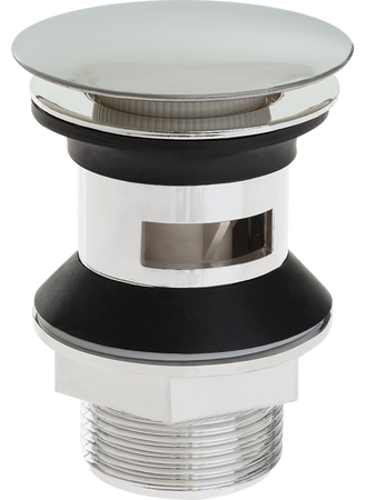 Korek spustowy klik-klak z przelewem