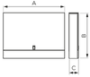 Deska sedesowa MDF, bambus