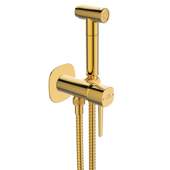 Pola - bateria bidetowa podtynkowa z zestawem natryskowym typu bidetta