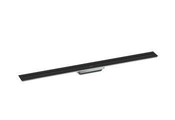 AX Drain Element zewnętrzny odpływu liniowego 1000, montaż przyścienny, Czarny Matowy