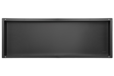 WALL-BOX No Rim Black - Półka wnękowa bezramkowa czarna 90x30x10 cm
