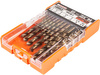 WIERTŁA DO METALU KOBALTOWE 1-10 MM 19 ELEM. PLASTIKOWE PUDEŁKO
