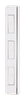 Internetowy, natynkowy regulator temperatury ZigBee, akumulatorowy, biały