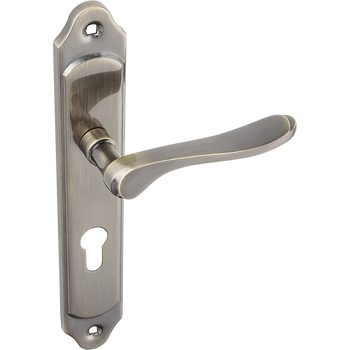 RODOS klamka na szyldzie długim na wkładkę