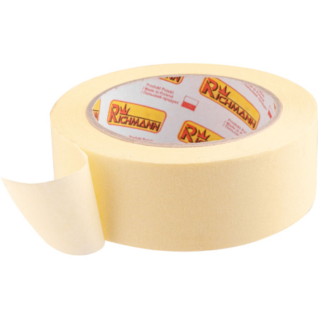 TAŚMA MASKUJĄCA PAPIEROWA 38MMx50M ŻÓŁTA