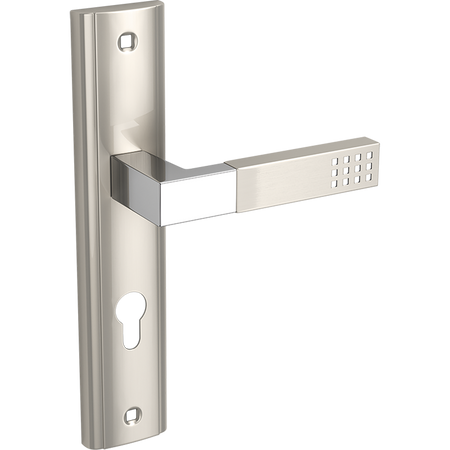 PRIMA klamka na szyldzie długim na wkładkę