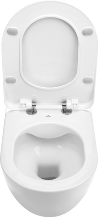 Miska WC z deską bezkołnierzowa biały CDED6ZPW