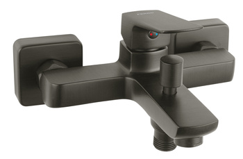 VITTO VERDELINE bateria wannowa, bez zestawu natryskowego,  gun metal