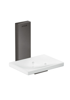 AX Universal Rectangular Mydelniczka, Czarny Chrom Szczotkowany