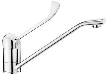 Bateria kuchenna z dźwignią Clinic obrotowa chrom Corio BFC 060C