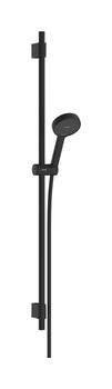 HG Activera Select S Zestaw prysznicowy 95 2jet EcoSmart z drążkiem Varia 105 cm, Czarny Matowy