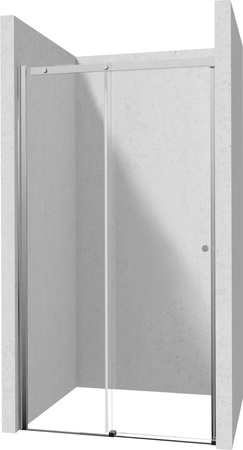 Drzwi prysznicowe 100 cm - przesuwne chrom KTSP010P