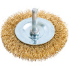 SZCZOTKA DO WIERT. TARCZOWA 75 MM MOSIĄDZOWANA