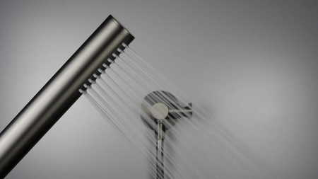 Zestaw prysznicowy podtynkowy z główką prysznicową stała titanium Silia NQS D9XK