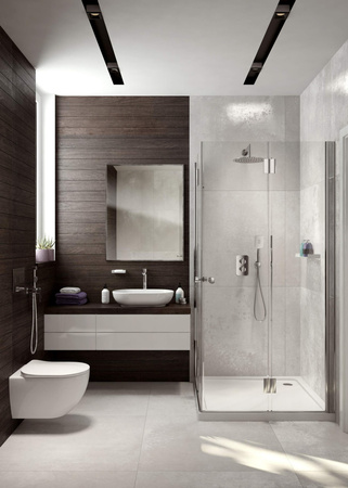 Zestaw WC podtynkowy 6 w 1 biały chrom CDES6ZPW
