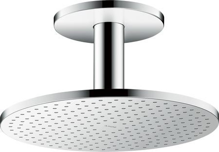 AX ShowerSolutions Głowica prysznicowa 300 2jet z przyłączem sufitowym, Chrom