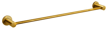 SMILE wieszak na ręcznik pojedynczy 450 mm, szczotkowane złoto