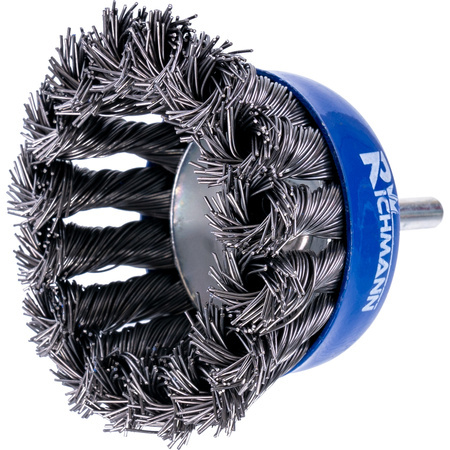 SZCZOTKA DO WIERT. DOCZOŁOWA 75 MM DRUT SKRĘTNY