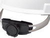 KASK OCHRONNY BIAŁY HDPE, 4-PUNKT. MOCOWANIE, CE