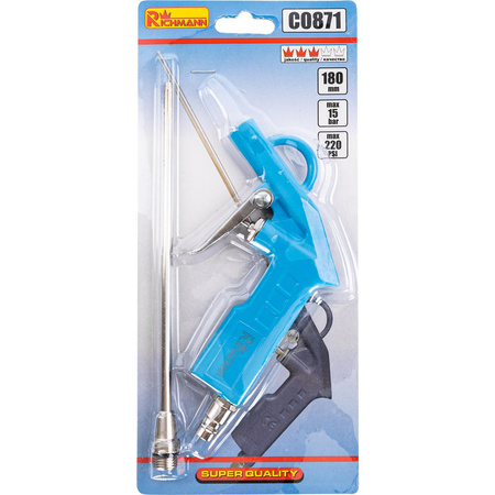PISTOLET DO PRZEDMUCHIWANIA, DŁUGOŚĆ DYSZY 180 MM