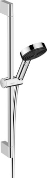 HG Pulsify Select S Zestaw prysznicowy 105 3jet Relaxation EcoSmart z drążkiem 65 cm, Chrom