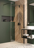 Ścianka prysznicowa / walk-in systemu Kerria Plus 90 cm nero KTS N39P