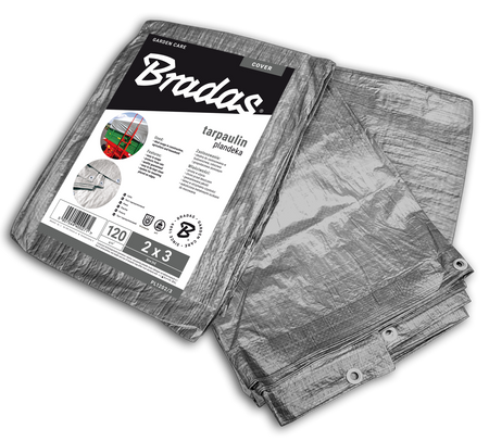 Plandeka wzmacniana SILVER 10 x 15m, 120g