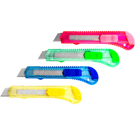 NOŻYK DO TAPET 18MM W TUBIE 12szt.