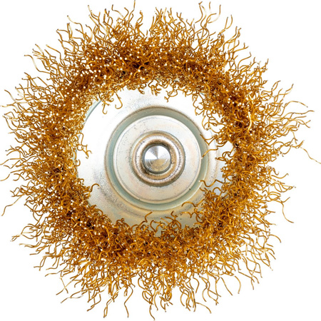 SZCZOTKA DO WIERT. DOCZOŁOWA 65 MM MOSIĄDZOWANA