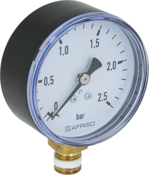Manometr grzewczy RF 63, fi63 mm, 0÷2,5 bar, G1/4", rad, kl. 2,5