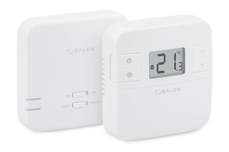 Salus bezprzewodowy, natynkowy elektroniczny termostat RT310RF, dobowy