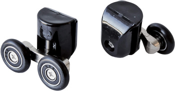 Rolki górne podwójne do szyb 5 mm XKCF2RN04