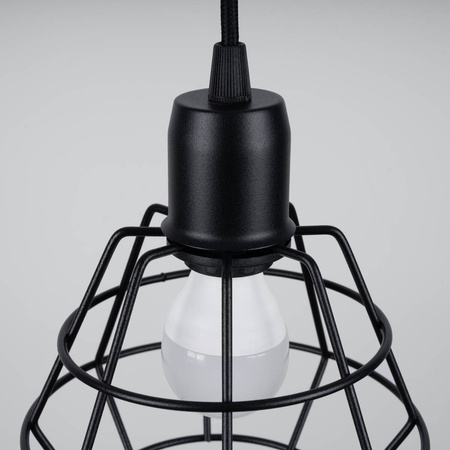 Lampa wisząca SUBA 3P czarna