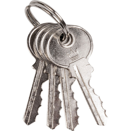 KŁÓDKA STALOWA 40 MM NIEBIESKA