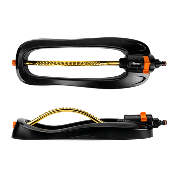 BLACK LINE Kompaktowy zraszacz wahadłowy, aluminiowe ramię