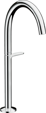 AX One Bateria umywalkowa Select 260 do umywalek nablatowych z kompletem odpływowym Push-Open, Chrom