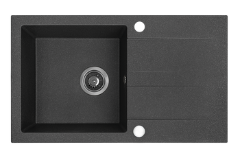 SHIRE zlewozmywak granitowy 1-komorowy z ociekaczem